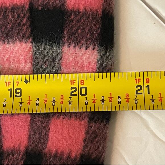 Talbots Pink Black Plaid Wool Blend Career Academia OfficeCore Skirt NWOT Size 8 - Picture 11 of 12